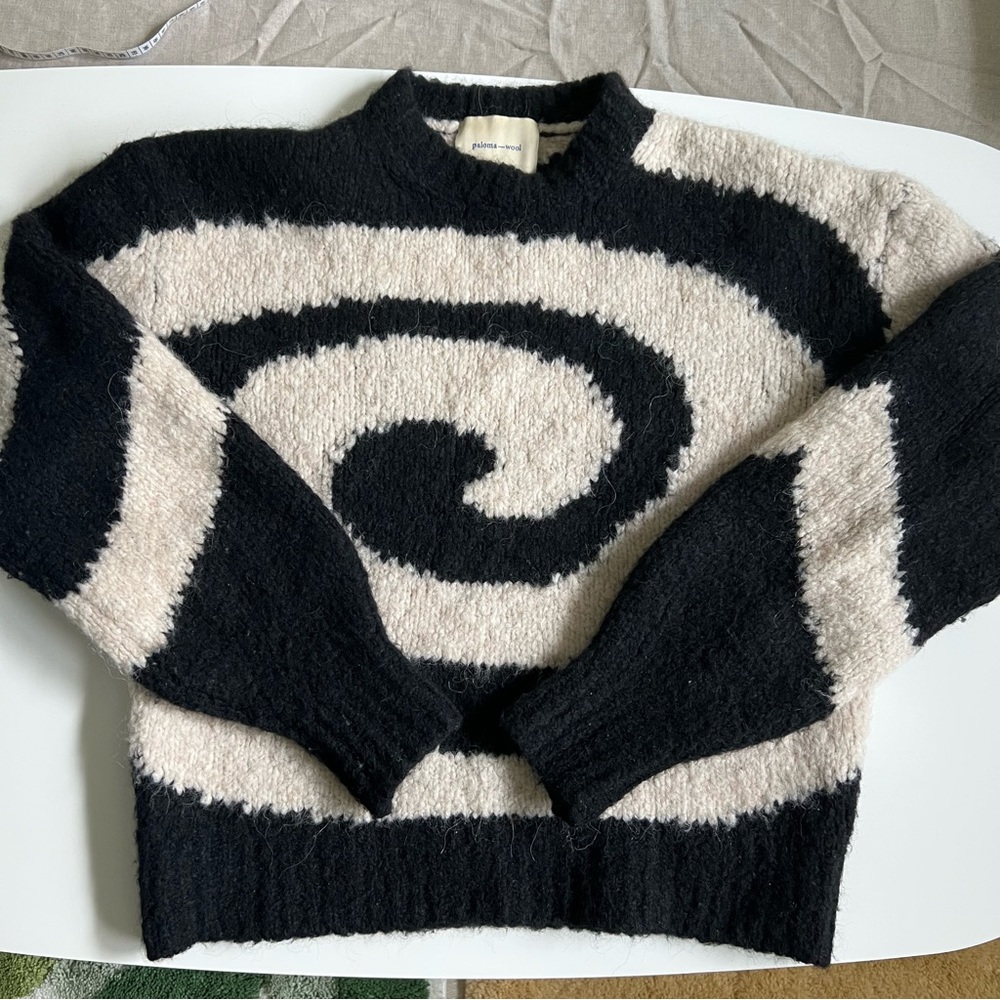 paloma wool twister sweater in size small c: